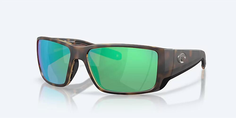 NEW COSTA DEL MAR unisex blackfin pro polarized sunglasses in matte tortoise gre